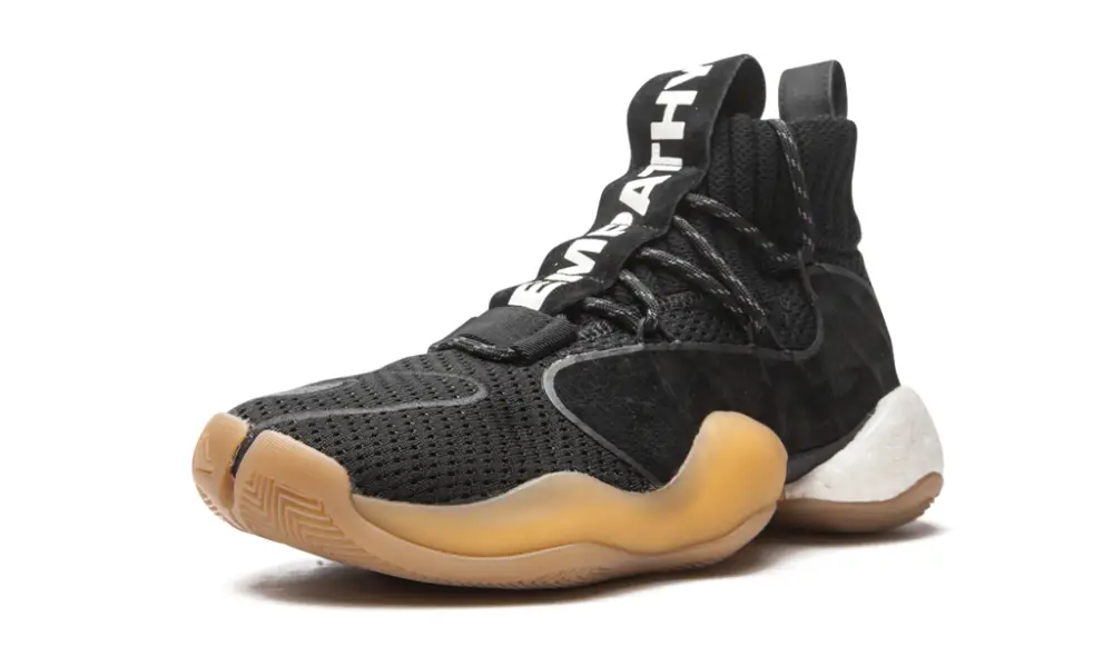 More Adidas Shoes PW Crazy BYW High 'Pharrelll Williams Black Gum'