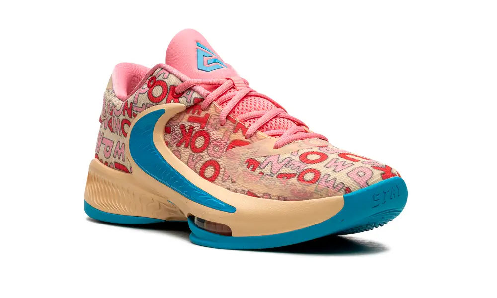 Nike Basketball Zoom Freak 4 'Letter Bro'