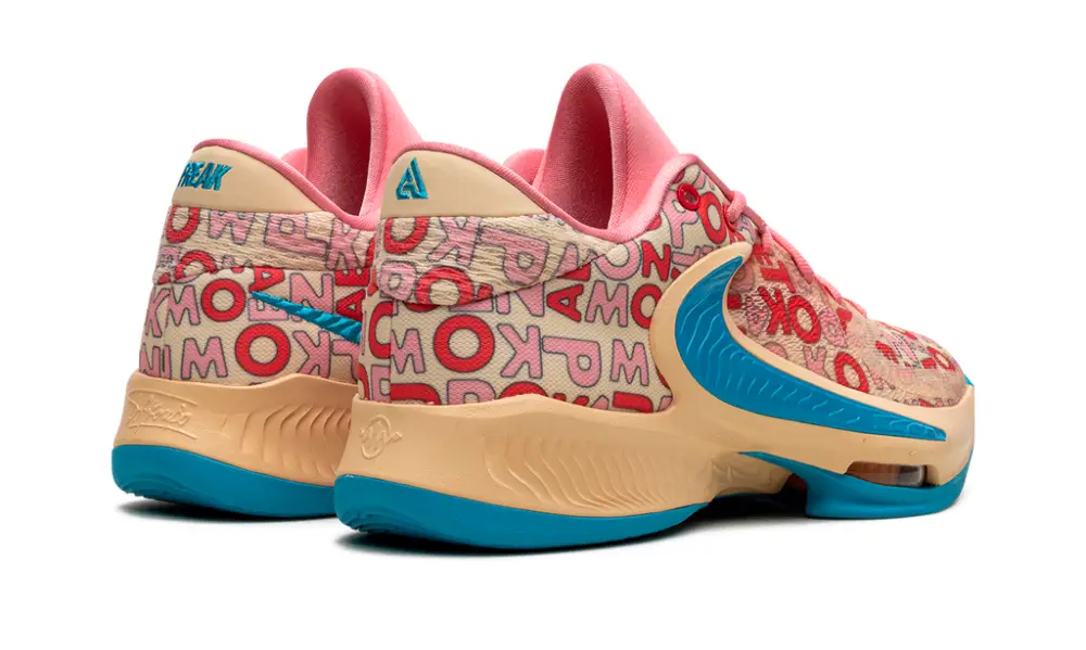 Nike Basketball Zoom Freak 4 'Letter Bro'