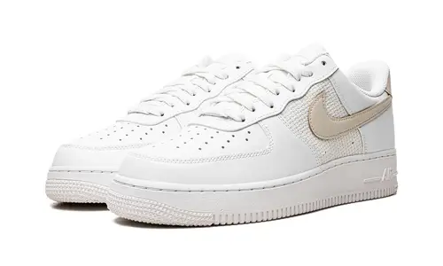 Nike Lifestyle Air Force 1 Low WMNS 'Grey Cross-Stitch' 