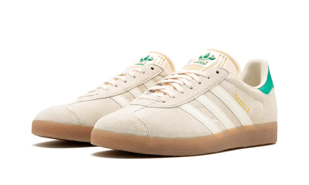 Adidas Gazelle GAZELLE WMNS 'Wonder White   Green' 