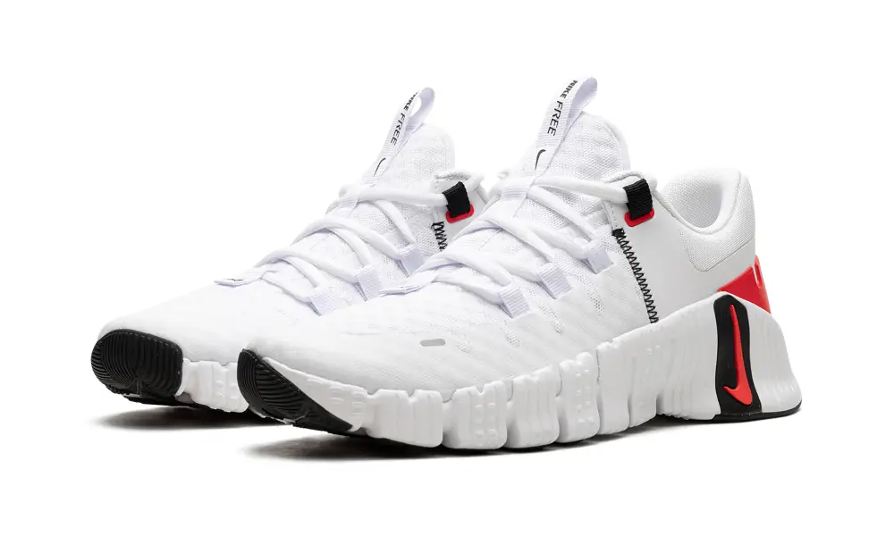 Nike Lifestyle Free Metcon 5 'White Bright Crimson' 