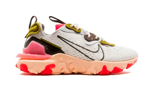 Nike Lifestyle REACT VISION MNS WMNS 'Summit White   Siren Red' 