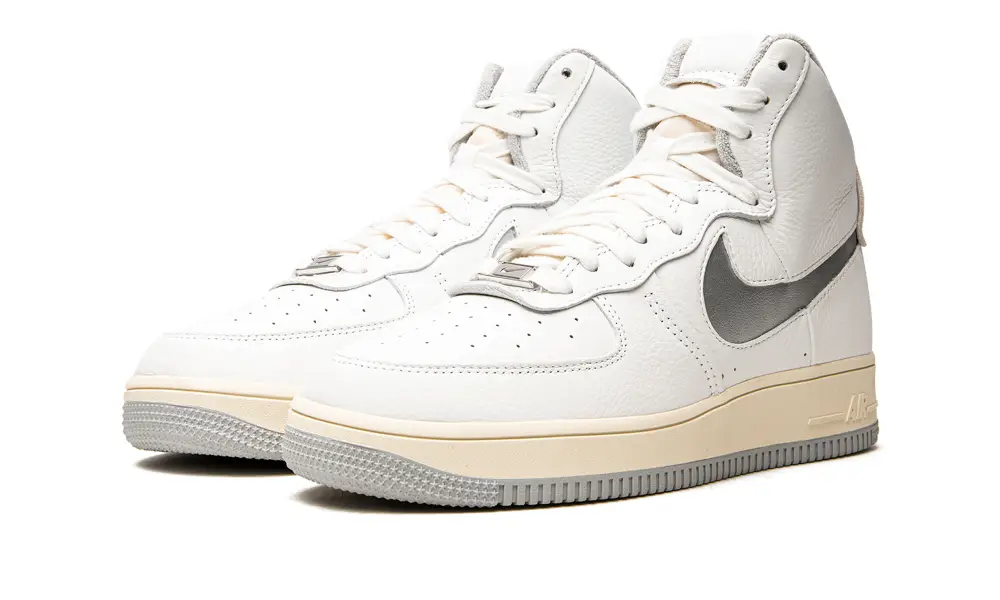 Nike Lifestyle AIR FORCE 1 HIGH SCULPT MNS WMNS 'White / Silver'