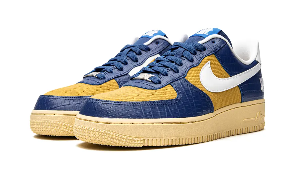 Nike Lifestyle Air Force 1 Low 'Undefeated - Blue Croc' 
