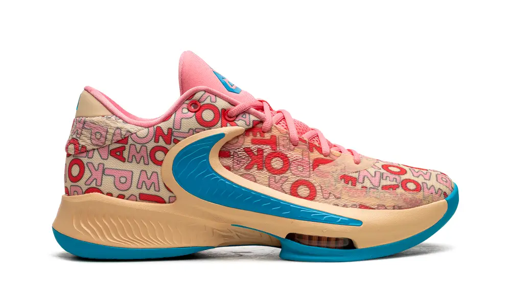 Nike Basketball Zoom Freak 4 'Letter Bro' 