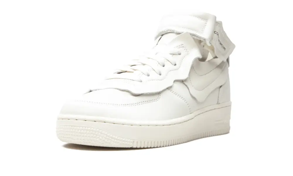 Nike Lifestyle Air Force 1 Mid 'Comme des Garcons White' 