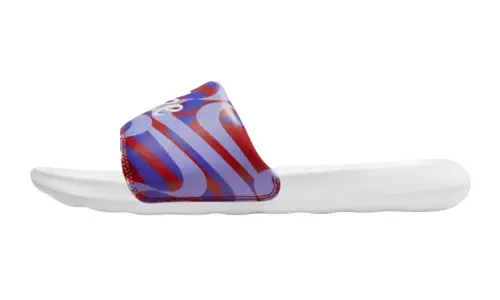 Nike Lifestyle Victori One Slide Print WMNS 'Cinnabar White' 