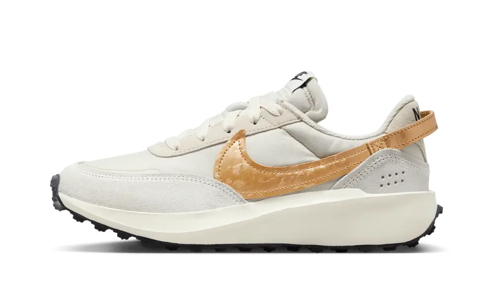 Nike Lifestyle Waffle Debut WMNS 'Light Orewood Brown Metallic Gold'