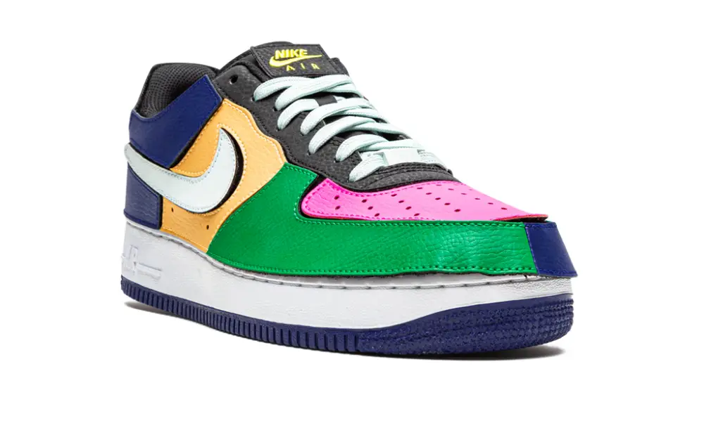 Nike Lifestyle Air Force 1 1 'Black Multi Color' 