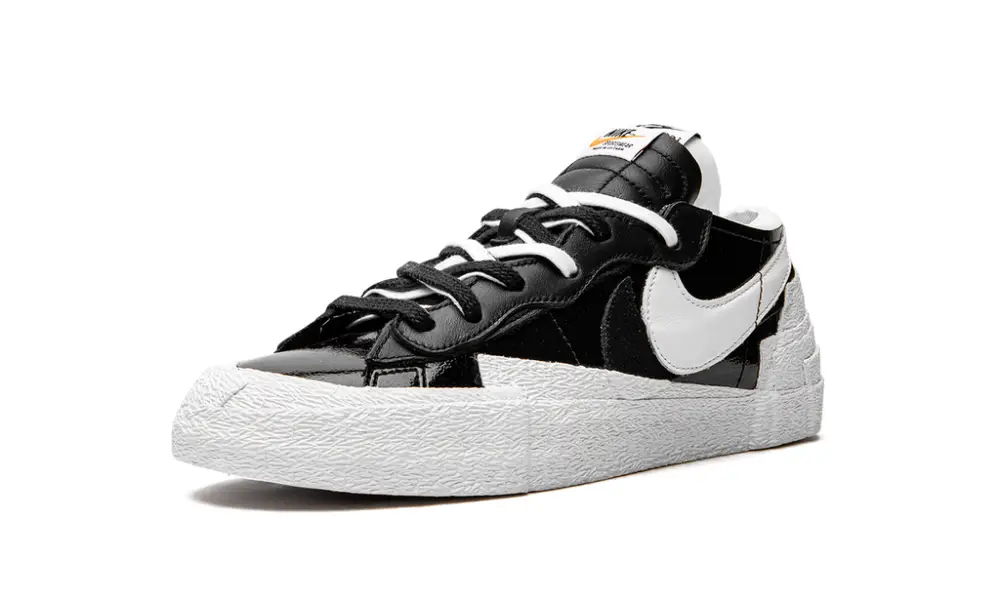 Nike Lifestyle Blazer Low 'Sacai - Black Patent Leather' 