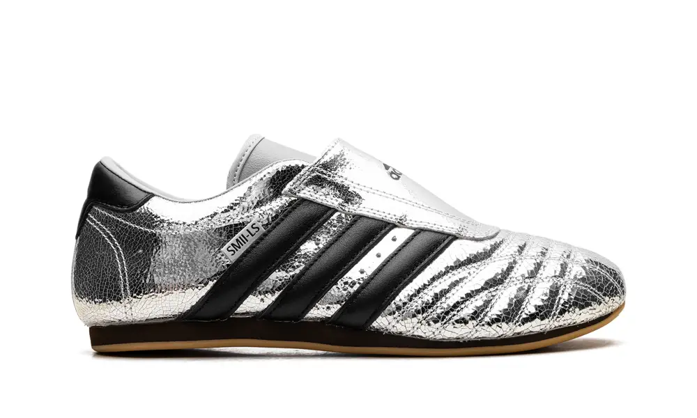 More Adidas Shoes Taekwondo WMNS 'Silver Metallic Black'
