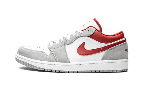 Air Jordan 1 Air Jordan 1 Low SE 'White / Grey / Red' 9F2F1888