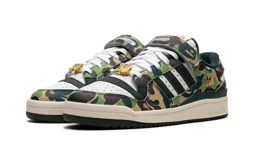 More Adidas Shoes Forum 84 Low 'Bape 30th Anniversary Green Camo' 