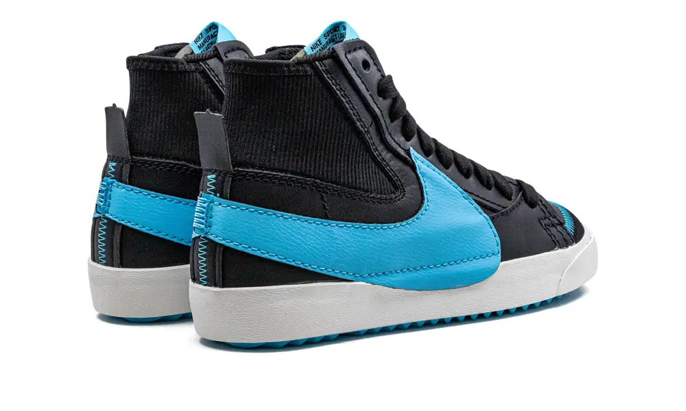 Nike Basketball Blazer Mid '77 Jumbo 'Black   Baltic Blue' 