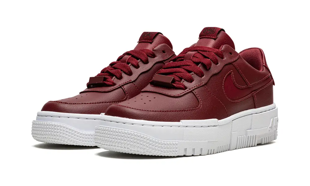 Nike Lifestyle AIR FORCE 1 PIXEL MNS WMNS 'Team Red' 