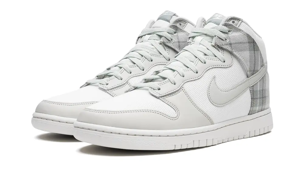 Nike Dunk Dunk High 'Plaid - Summit White'