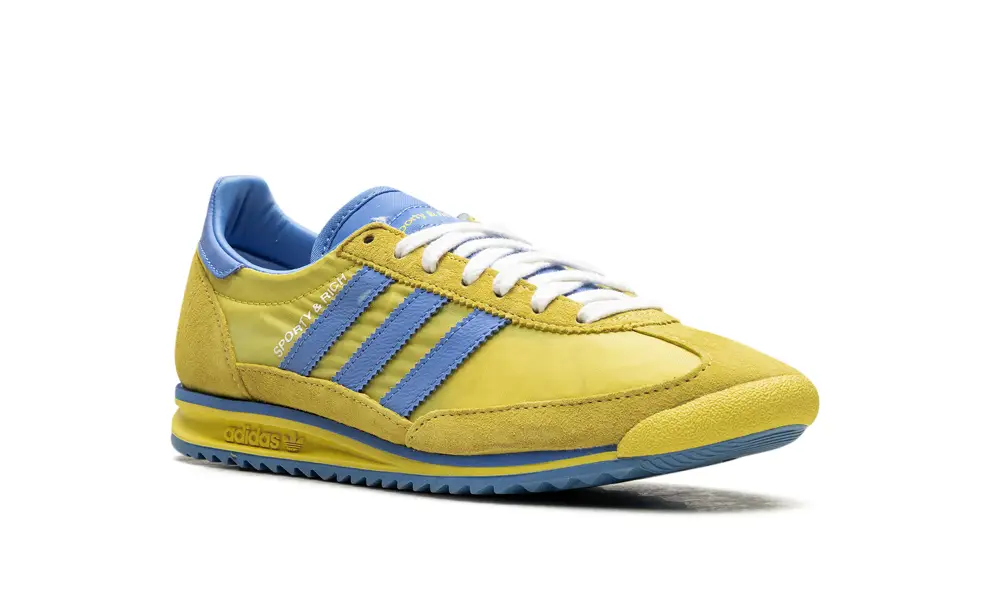 More Adidas Shoes SL 72 RS WMNS 'Sporty & Rich - Sweden Pack - Yellow Blue'