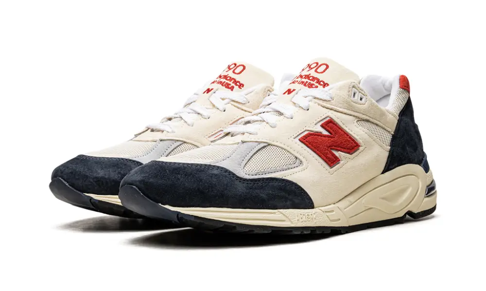 New Balance 990 990v2 'Teddy Santis - Navy/Red'