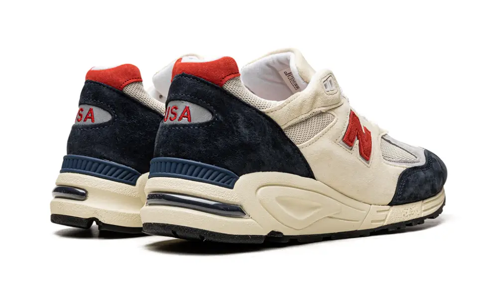 New Balance 990 990v2 'Teddy Santis - Navy Red' 