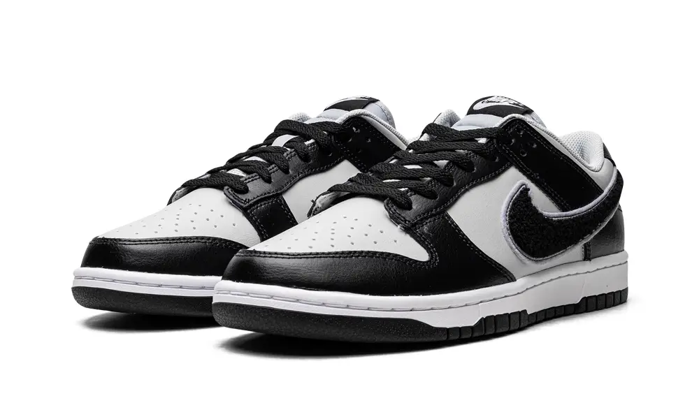 Nike Dunk Dunk Low 'Chenille Swoosh Black Grey'