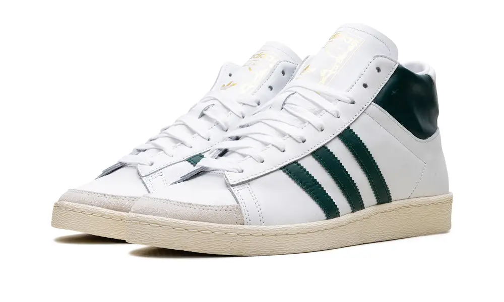 More Adidas Shoes Jabbar Hi 'White Collegiate Green Off White' 