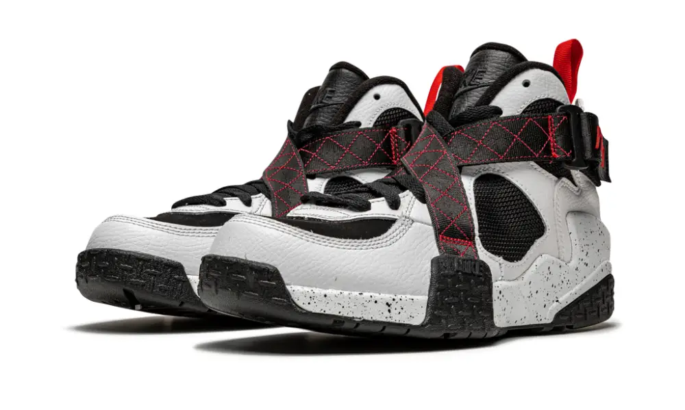 Nike Basketball Air Raid 'White   Black   Red' 