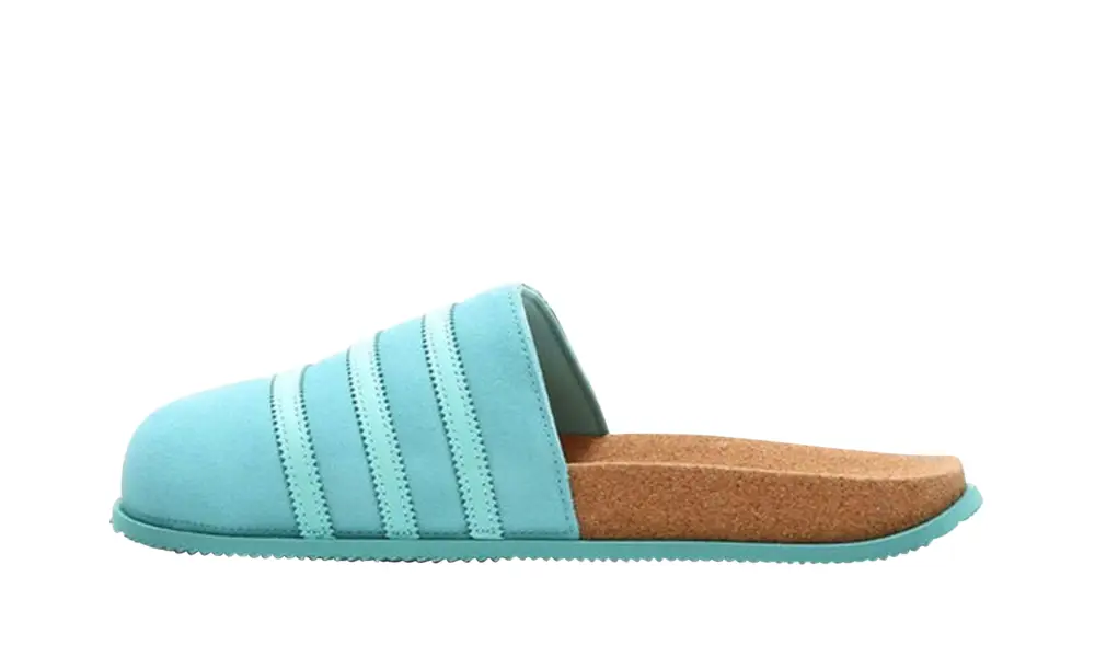 More Adidas Shoes ADIMULE LEA SLIDES 'Blue' 
