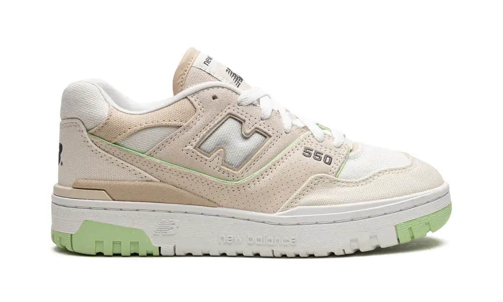 New Balance 550 550 WMNS 'Turtledove Green Aura'