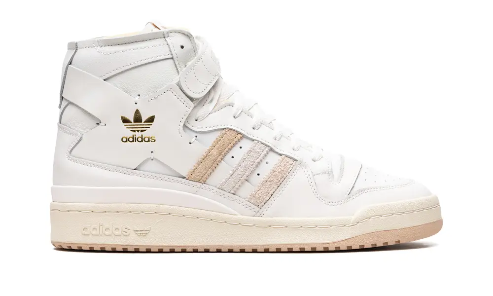 More Adidas Shoes Forum '84 High 'Cloud White   Magic Beige' 