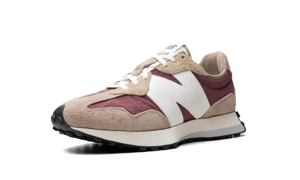 New Balance 327 327 'Driftwood Washed Burgundy' 