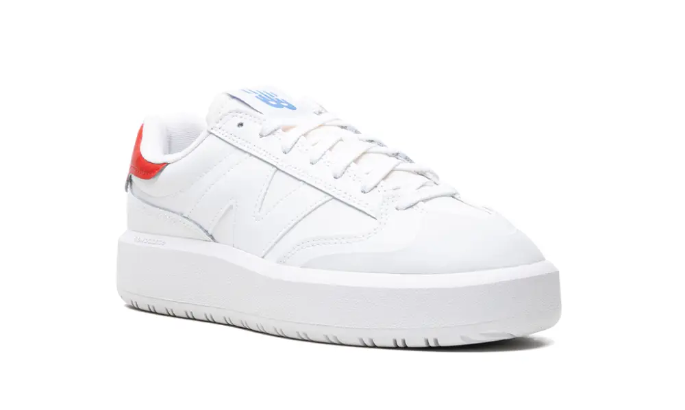 More New Balance CT302 'White   True Red' 