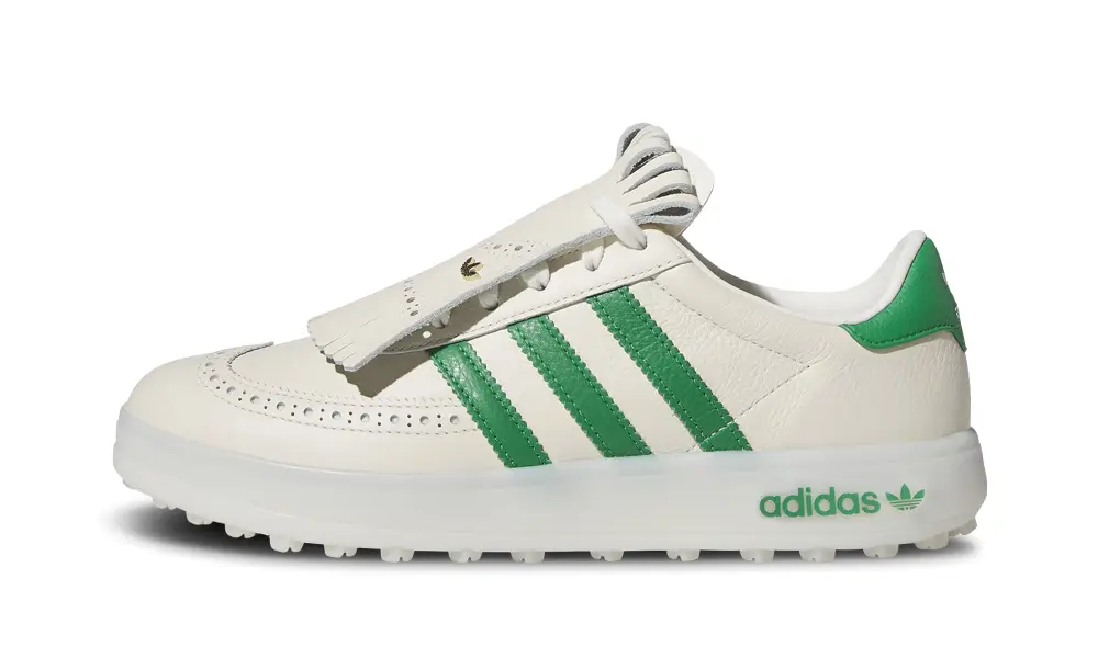 More Adidas Shoes Coursecup Spikeless Golf 'Chalk White Green Almost Yellow'