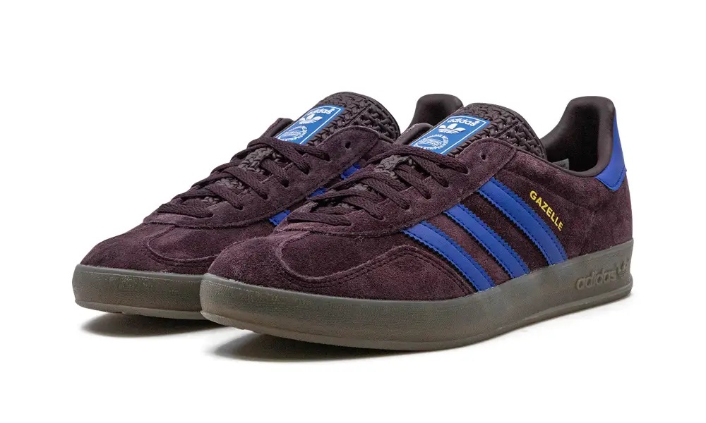 Adidas Gazelle GAZELLE INDOOR 'SHADOW MAROON SEMI LUCID BLUE' 