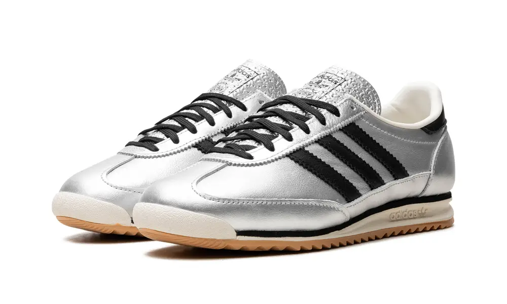 More Adidas Shoes SL 72 OG WMNS 'Silver Metallic' 