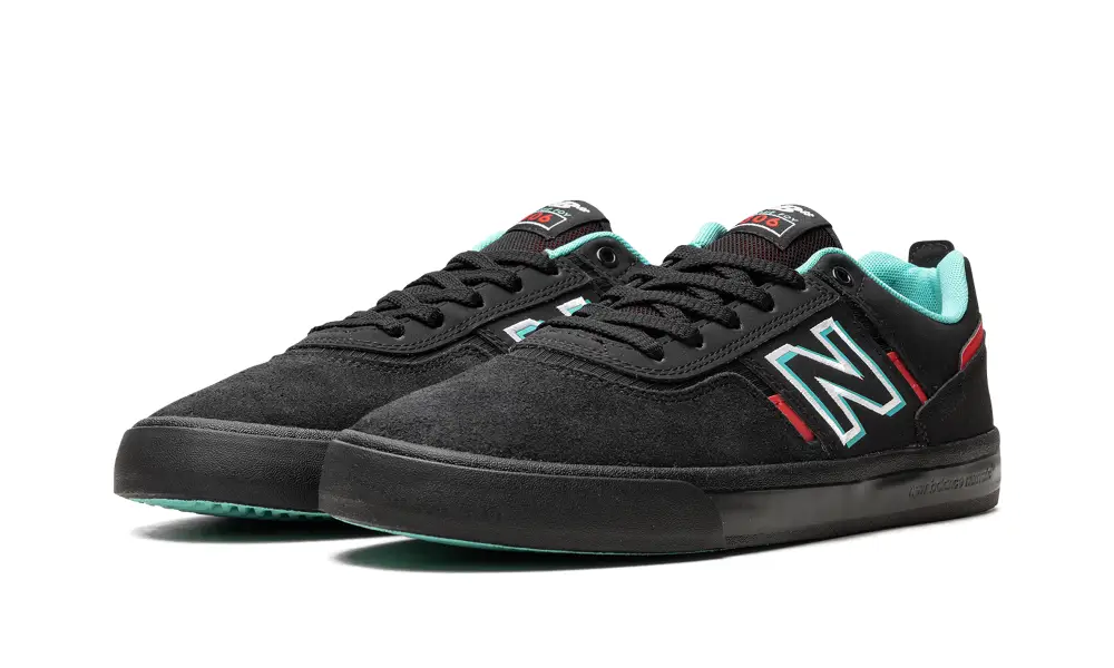 More New Balance Numeric 306 'Black / Electric Red'