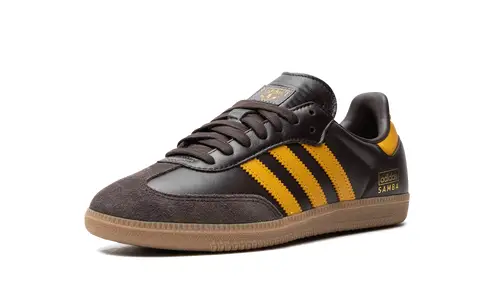 Adidas Samba Samba OG 'Dark Brown Preloved Yellow' 