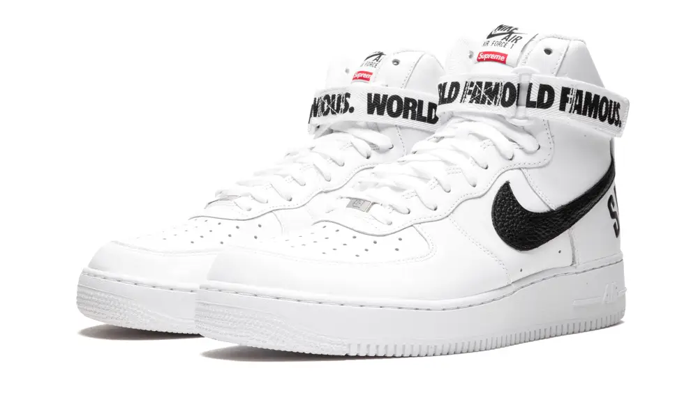 Nike Lifestyle Air Force 1 High Supreme SP 'White' 