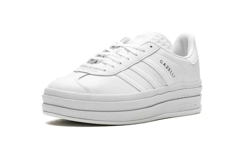 Adidas Gazelle Gazelle Bold WMNS 'Triple White'