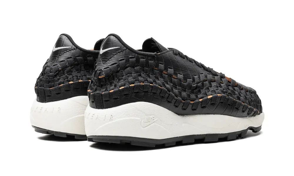 Nike Lifestyle Air Footscape Woven Premium 'Black Croc'