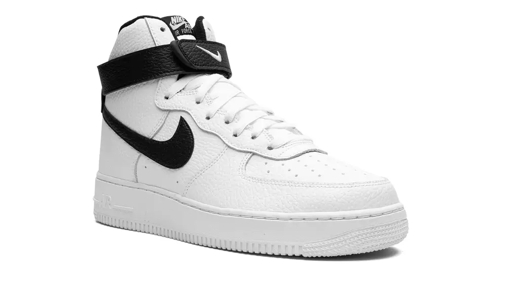 Nike Lifestyle Air Force 1 High '07 'White   Black' 