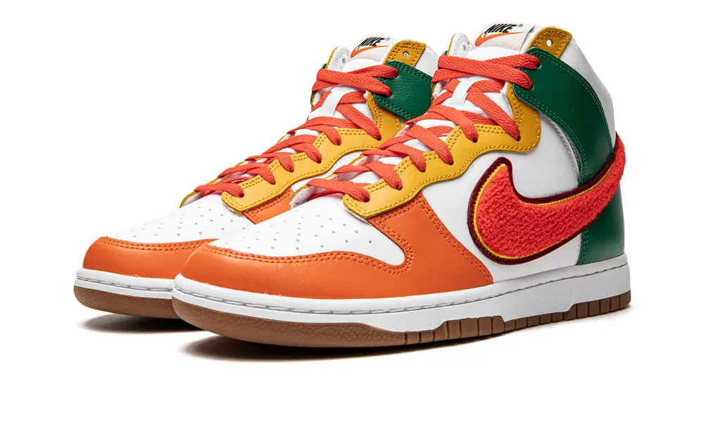 Nike Dunk Dunk Hi Retro University 'Habanero Red'