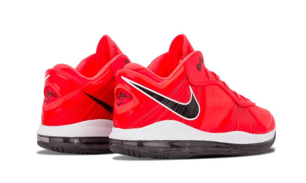 Nike Basketball Lebron 8 V 2 Low 'Solar Red' 