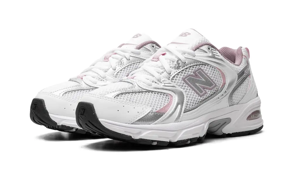 New Balance 530 530 'White Silver Metalic Ice Wine Mid Century Pin' 