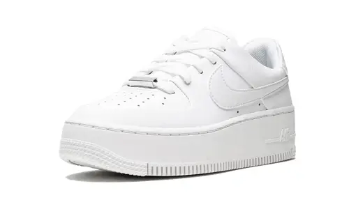 Nike Lifestyle AIR FORCE 1 SAGE LO MNS WMNS 'Triple White'