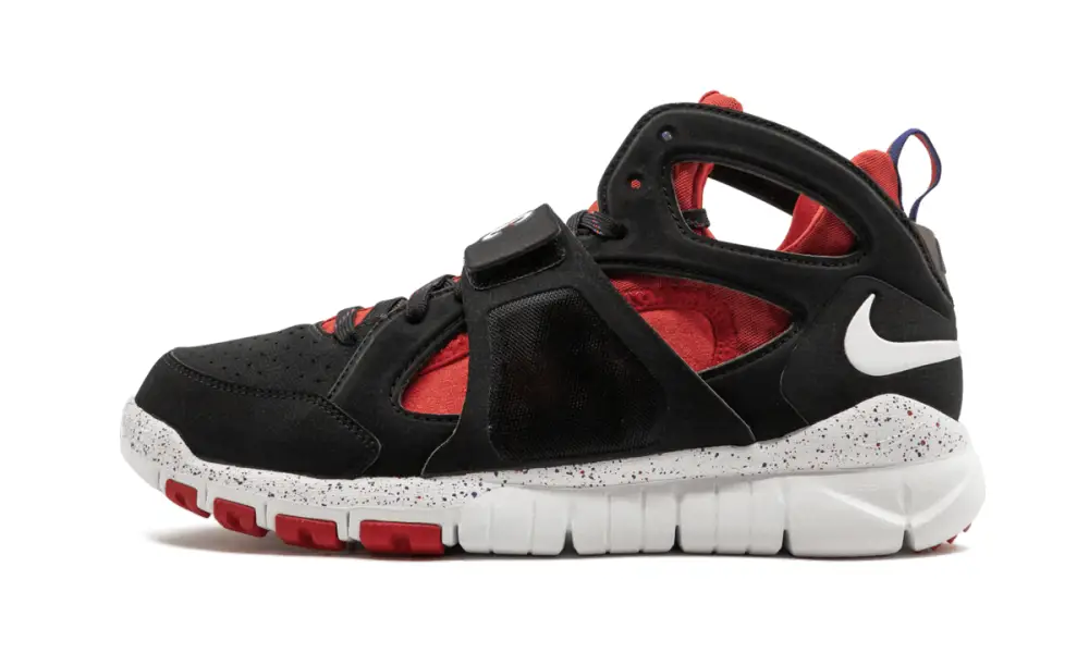 Nike Basketball Huarache Free Shield 'BLACK/RED'