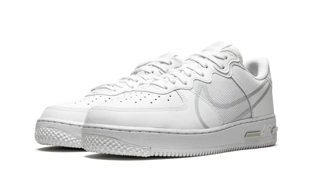 Nike Lifestyle Air Force 1 Low React 'White' 