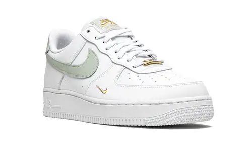 Nike Lifestyle AIR FORCE 1 LO MNS WMNS 'White   Grey   Gold' 