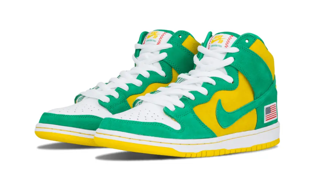 Nike Dunk Dunk High Pro SB 'Oakland A's' 