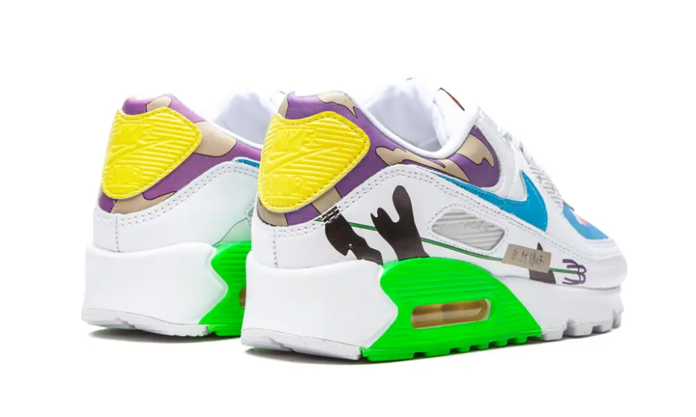 Nike Air Max Flyleather Air Max 90 QS 'Ruohan Wang' 